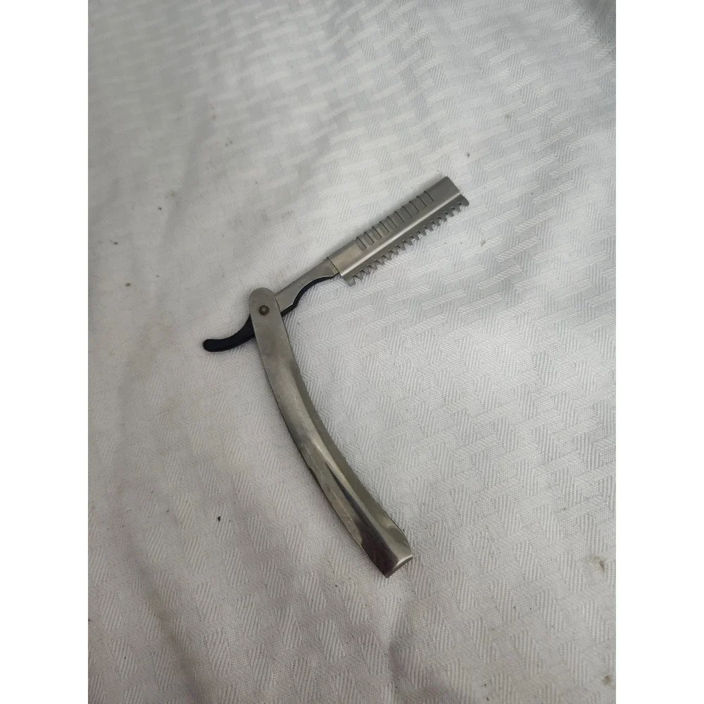 Spornette Shaper Stainless Steel Folding Hair Styling Razor Texturizing Tool